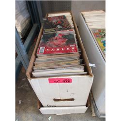 200 Assorted Bagged Comics - Most are Carded