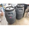Image 1 : Two 30 Gallon Barrels