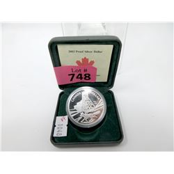 2003 Canadian .9999 Fine Silver Dollar Coin