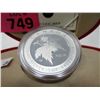 Image 2 : 2005 Canadian .9999 Fine Silver Maple Leaf of Hope