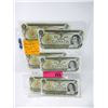 Image 1 : Six 1973 Canadian $1 Bills - Sequentially Numbered