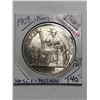 Image 1 : Rare 1903 large French indo-China Silver Pastre .7812 ASW Book Number KM 5a.1