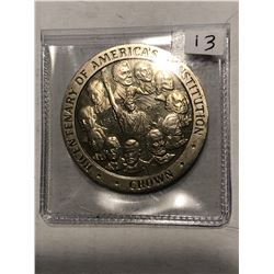 1987 Bicentennial Crown Isle of ManElizabeth II in MS High Grade