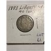 1883 NO CENTS Liberty Head V Nickel 1st Year Good Grade