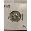 1968 Canadian 5 Cents Nice High Grade Coin