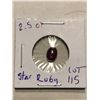 Image 1 : Rare HUGE 2.50 Carat STAR RUBY Tested Natura