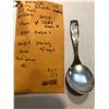 Vintage Very Rare Sterling Silver Spoon MR GOOSE Weidlich Early 1900s Stamped Sterling with Logo .40