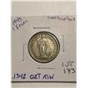 Beautiful 1945 Silver Switzerland 1 Franc .1342oz ASW