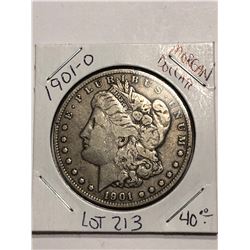 1901 O Silver Morgan Dollar Nice Early US Coin