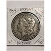 Image 1 : Rare Key Date 1904 P Silver Morgan Dollar VF Grade Nice Early US Coin