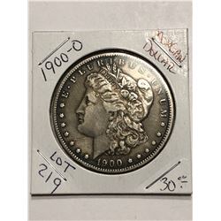 1900 O Silver Morgan Dollar Rare Nice Early US Coin