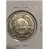 Image 2 : Nice 1940 Silver Switzerland 2 Francs .2684 ASW Coin