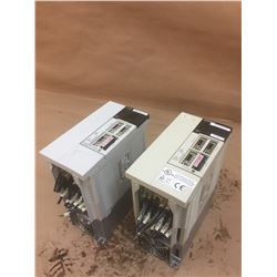 (2) Mitsubishi MDS-B-SVJ2-10 Servo Drive Units