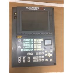 Mazatrol 640 Control Panel w/FCA635MNY-ND Numerical Control Unit and FCU6-HD242-3 HDD Unit