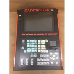 Mazatrol 640 Control Panel w/FCA635MNY-ND Numerical Control Unit and FCU6-HD242-3 HDD Unit