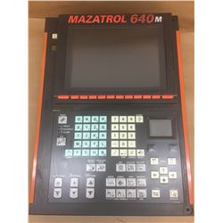 Mazatrol 640 Control Panel w/FCA635MNY-ND Numerical Control Unit and FCU6-HD242-3 HDD Unit