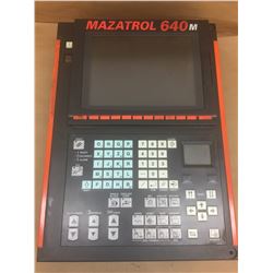 Mazatrol 640 Control Panel w/FCA635MNY-ND Numerical Control Unit and FCU6-HD242-3 HDD Unit