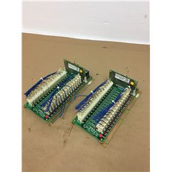 (2) Mazak D65UB004 Control Board w/ HR371 Daughter Board