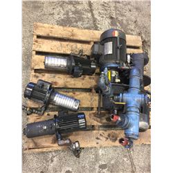 Lot of Chip Conveyor Parts *Brinkman Pumps ZS112110-M+250, Leeson N213T17FB43B*
