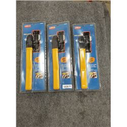 THREE CAR LOCKS