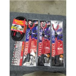 FIVE PIECE CAR CARE LOT