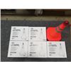 Image 1 : FIVE SAFETY CONES