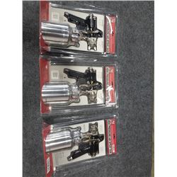 THREE AIR SPRAY GUNS