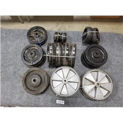 TOTE OF WHEELS