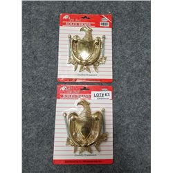 BRASS EAGLE DOOR KNOCKER
