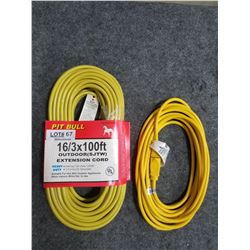 OUTDOOR EXTENSION CORDS