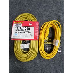 OUTDOOR EXTENSION CORDS