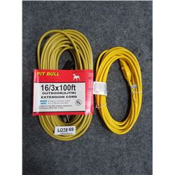 OUTDOOR EXTENSION CORDS