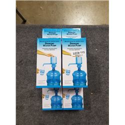 SIX DRINKING WATER PUMPS