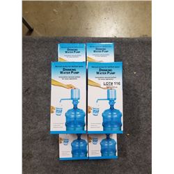 SIX DRINKING WATER PUMPS