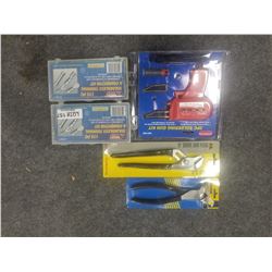 SOLDERING GUN, TERMINALS, ETC