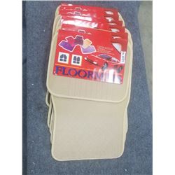 SIX SETS FLOORMATS