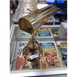 SOLID BRASS DESK LAMP