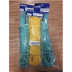150\' OF NEW POLY ROPE