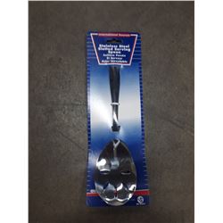 2 BOXES OF 144 NEW STAINLESS STEEL SERVING SPOONS