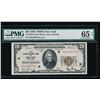 Image 1 : 1929 $20 New York Federal Reserve Bank Note PMG 65EPQ