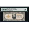 Image 1 : 1928 $20 Gold Certificate PMG 30