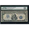 Image 1 : 1899 $5 Chief Silver Certificate PMG 20