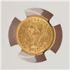 Image 4 : 1861 $2.5 Liberty Head Quarter Eagle Gold Coin NGC MS62