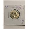 Image 1 : 1959 Columbian Veinte Centovos Nice World Coin