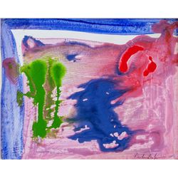 Helen Frankenthaler American Abstract OOC Signed