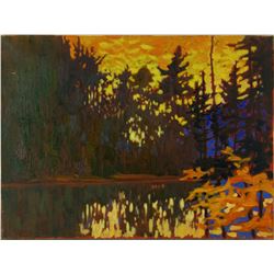 Key. L Oil on Canvas Algonquin Park Canada