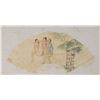 Image 1 : Chinese Watercolor Erotic Scene Fan Paper Roll