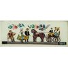 Image 1 : Carlos Merida Guatemalan Cubist Gouache Signed