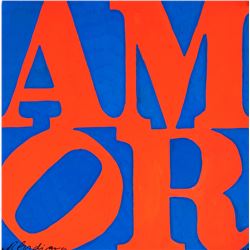 Robert Indiana American Pop Acrylic on Paper