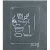 Image 1 : Jean-Michel Basquiat US Pop Art Linocut Signed